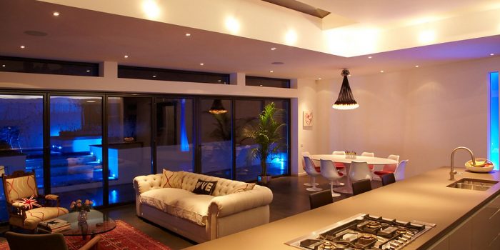 iluminación en diseño de interiores